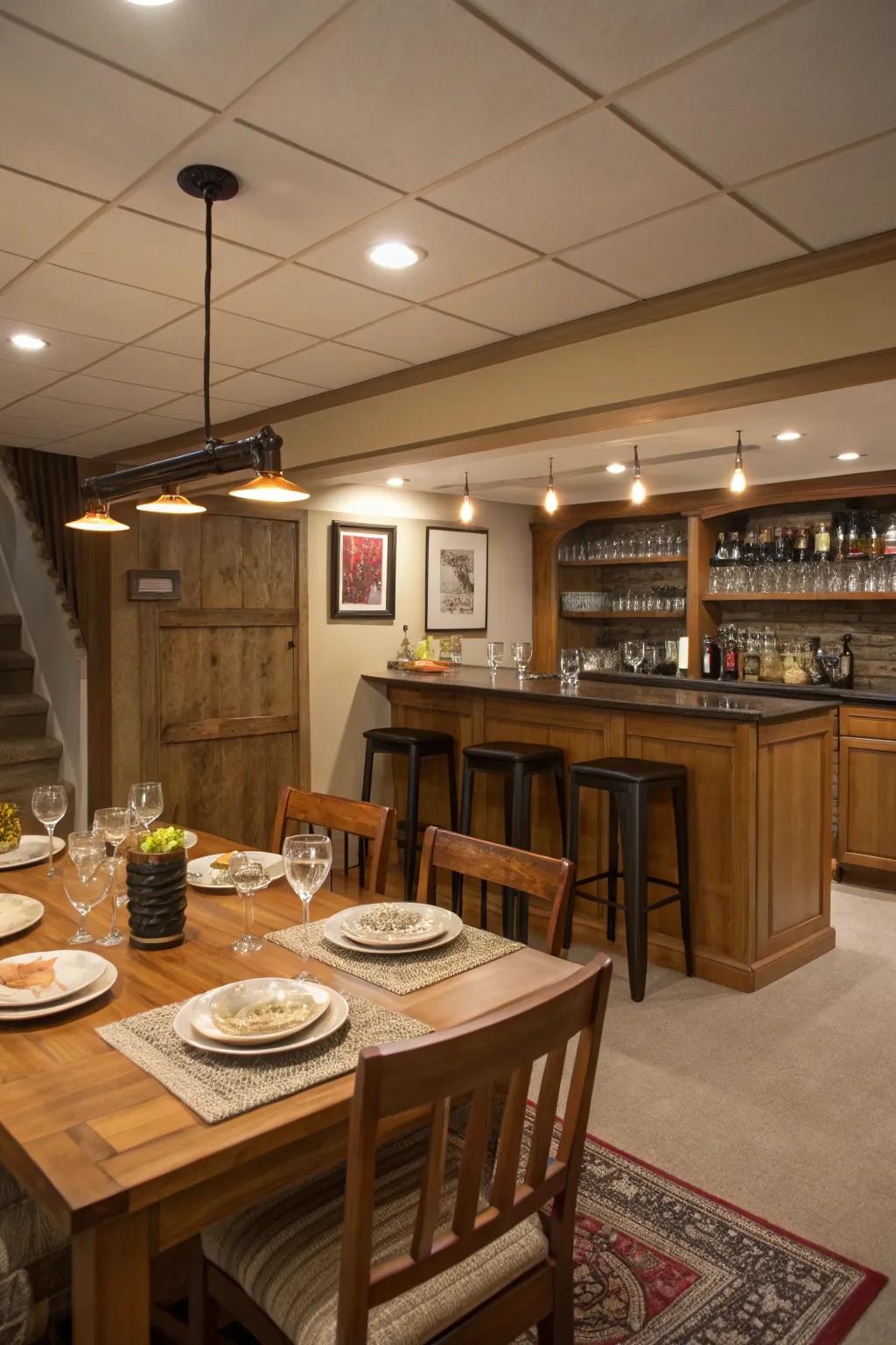 A flexible basement that adapts to what you need.