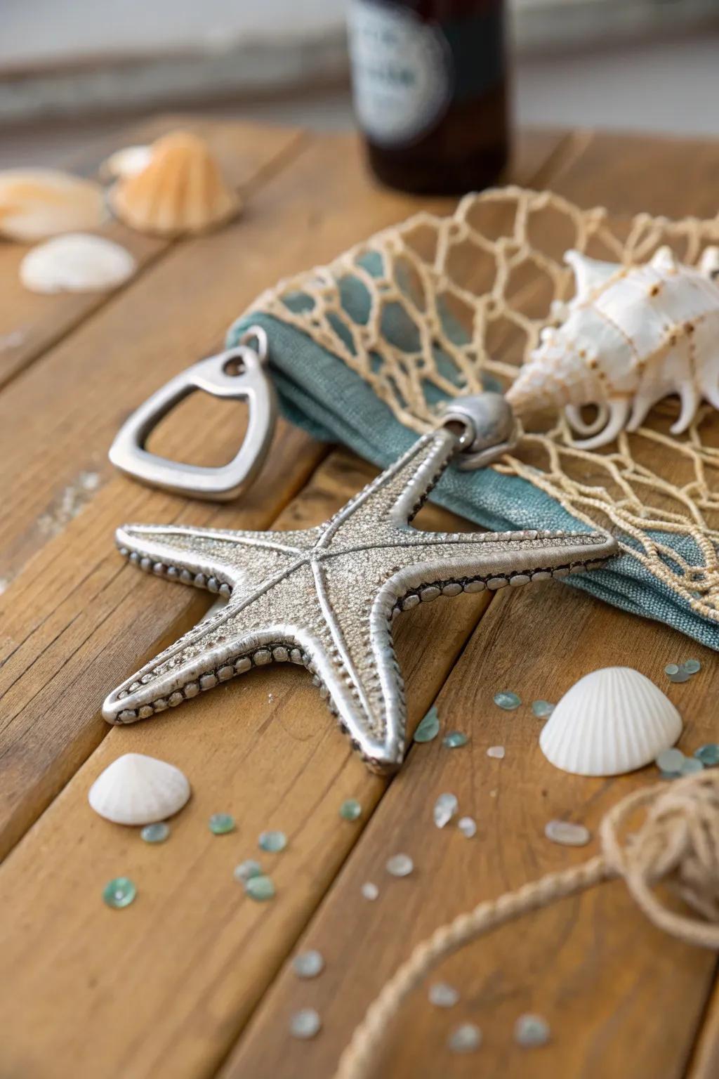 Marine star bottle tools combine functionality with captivating design.