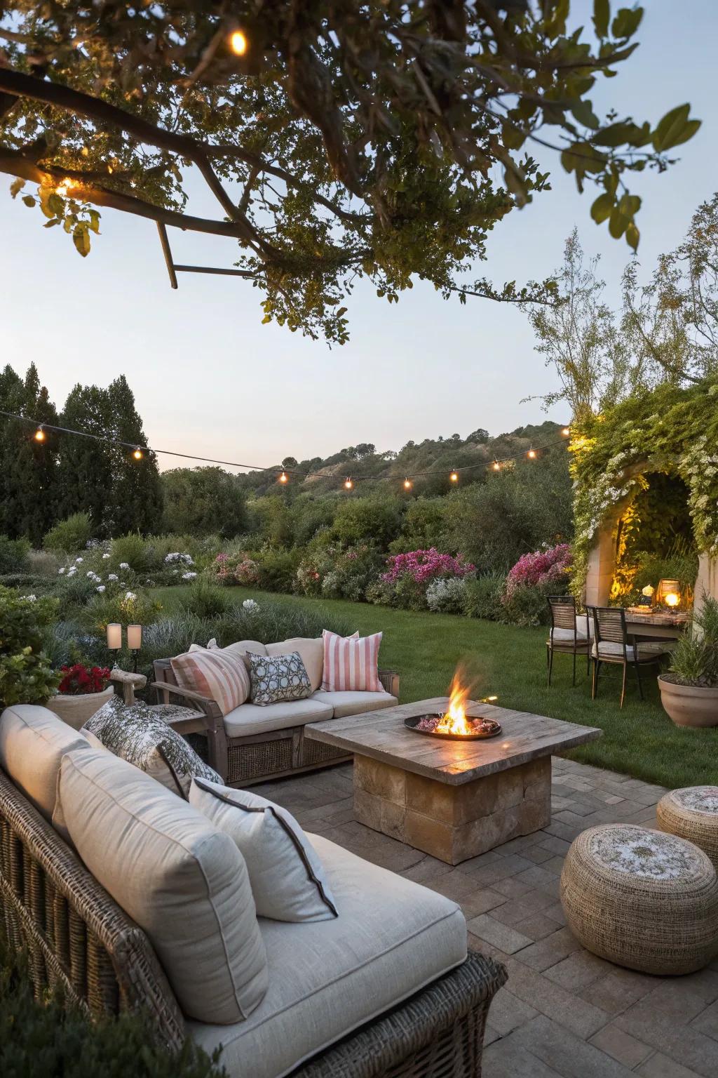 By using comfortable seating for your guests, make a welcoming environment.