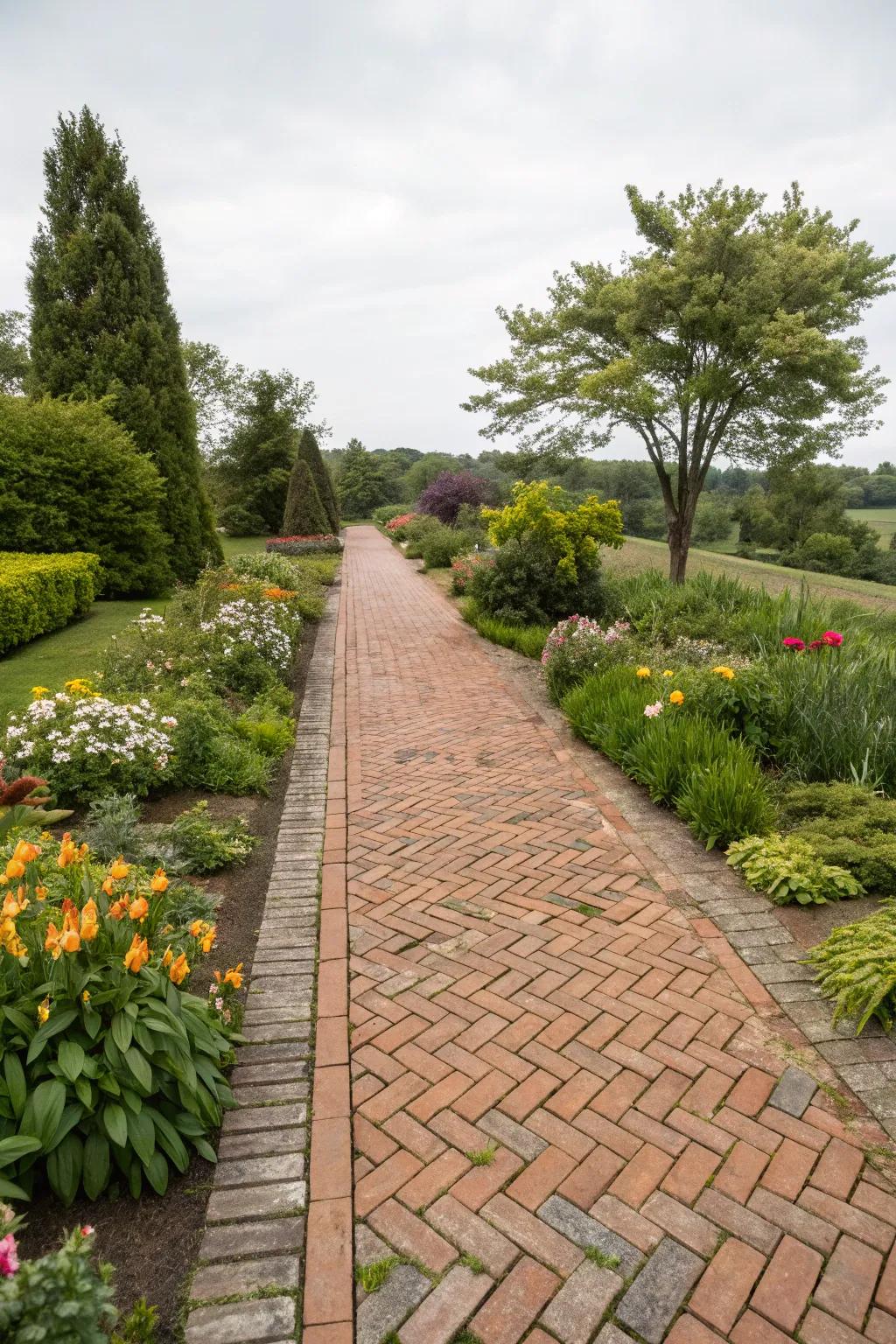 Basketweave: A timeless selection for any residence.