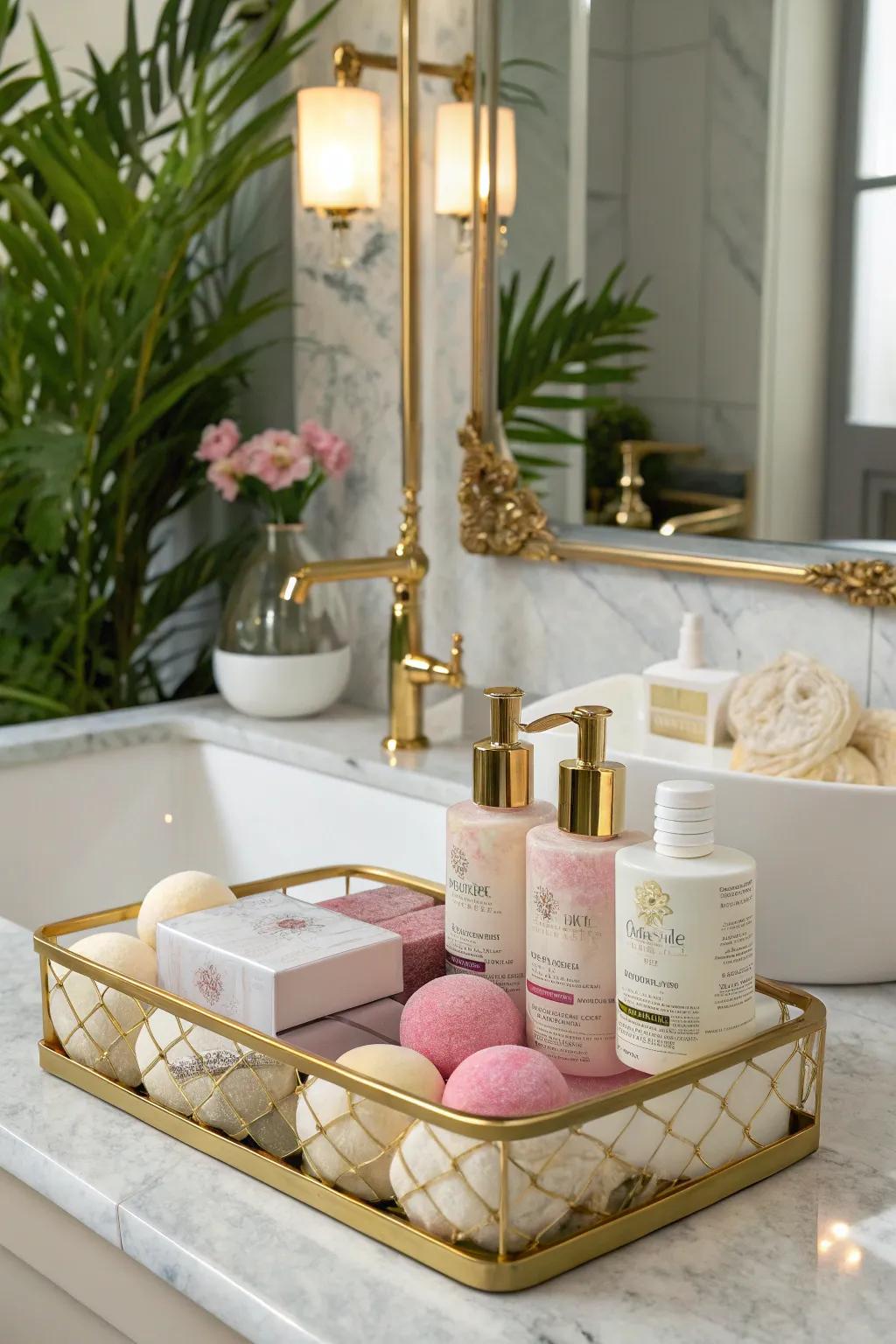 Pampering kits provide an element of luxury and tranquility.
