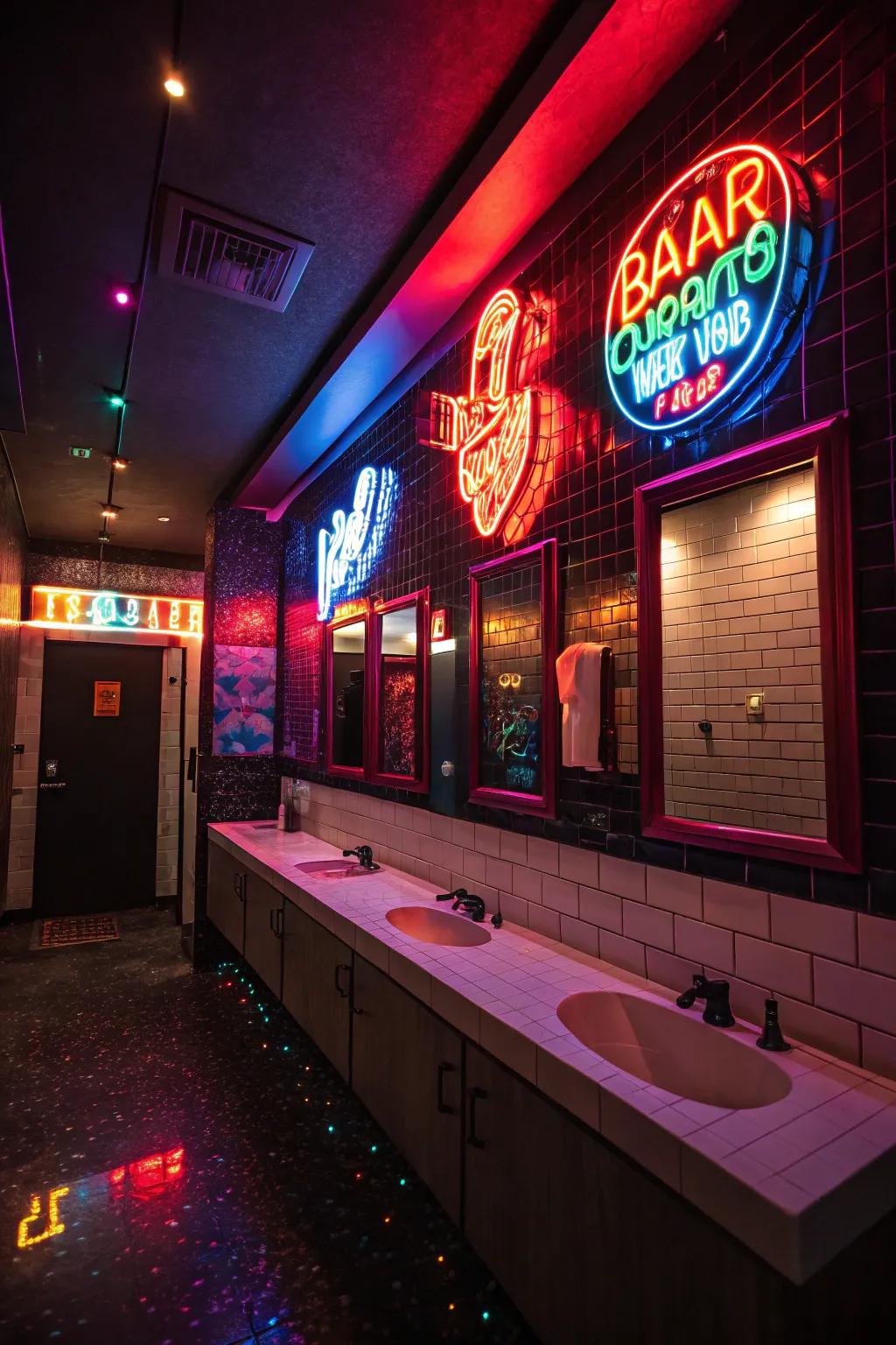 Enhance the vibe using inventive illumination strategies.