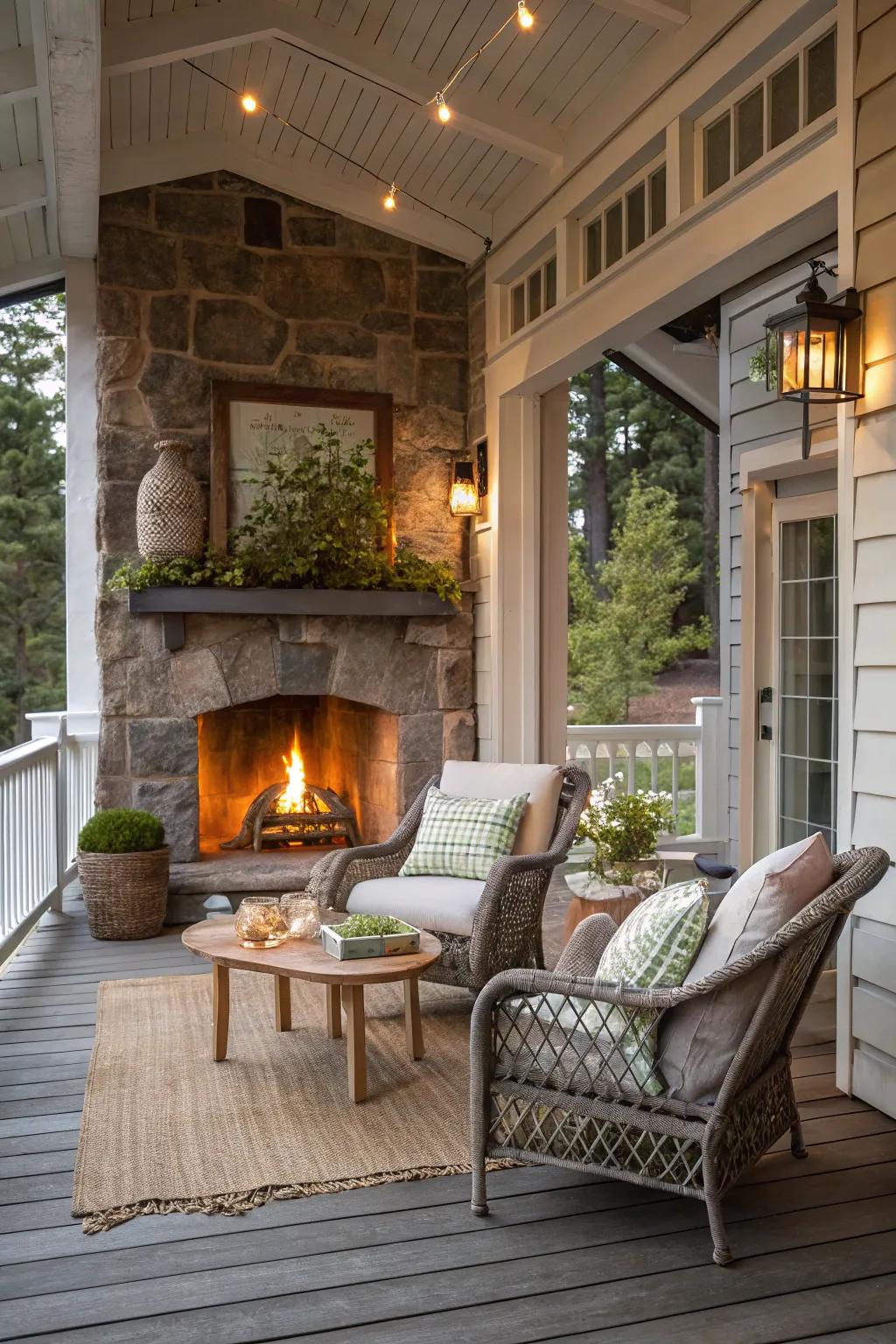 Outdoor fires bring warmth and atmosphere to your outdoor retreat.