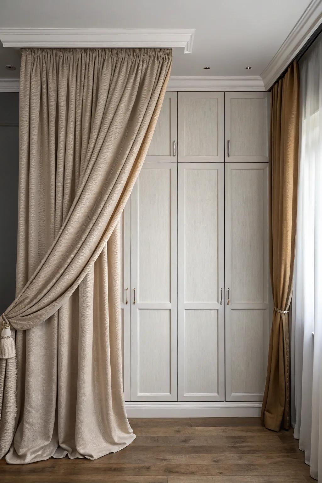 Achieve tranquility with natural tones.