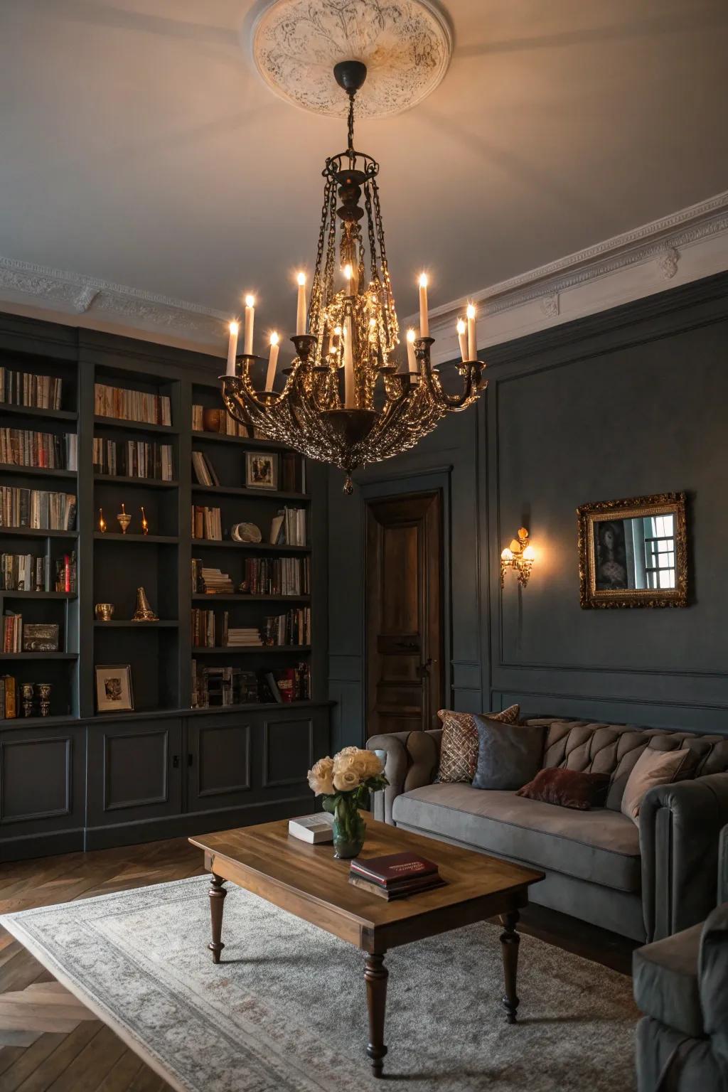 Soft lighting transforms your area into a comfortable retreat.