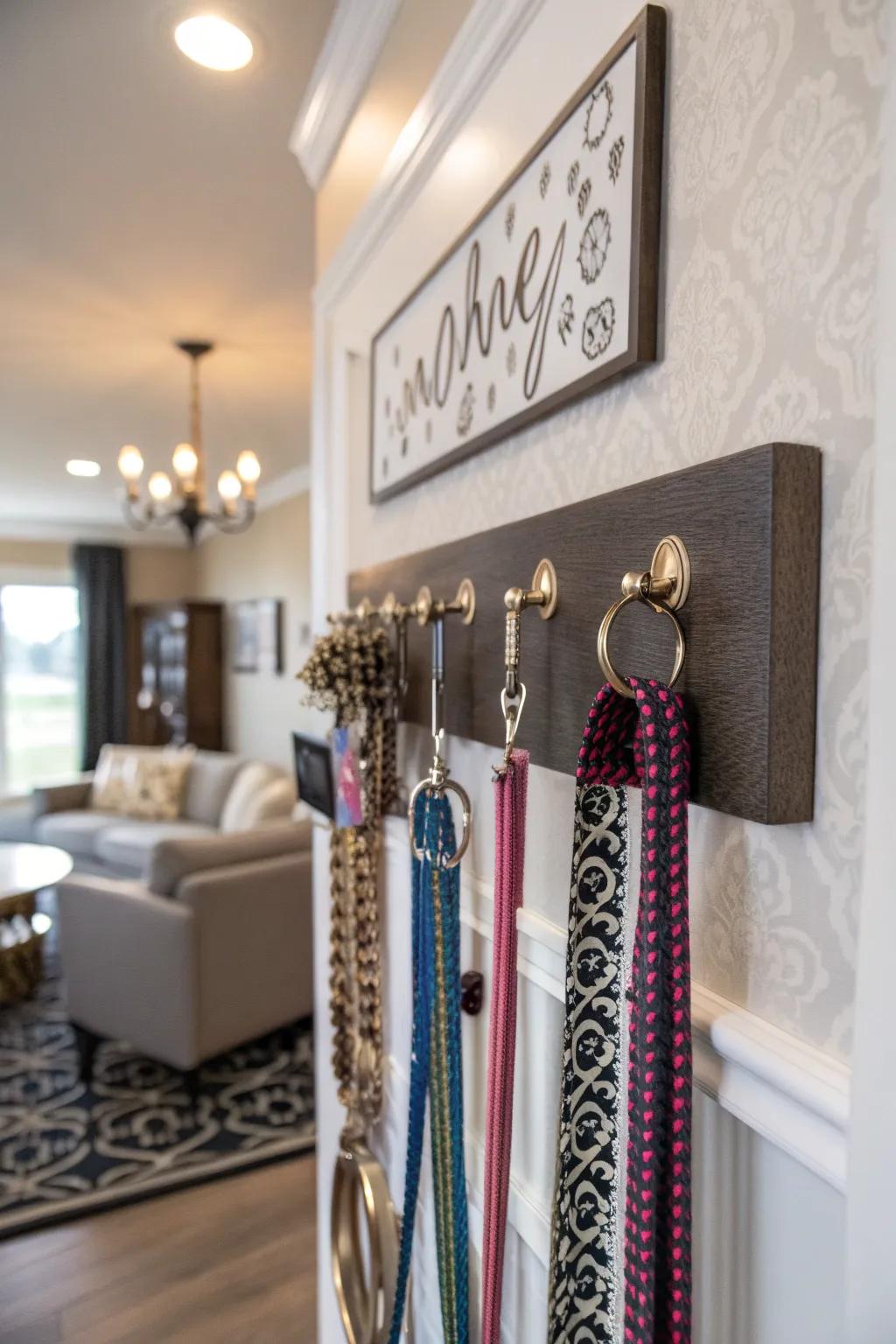 Practical style that keeps leads at the ready.