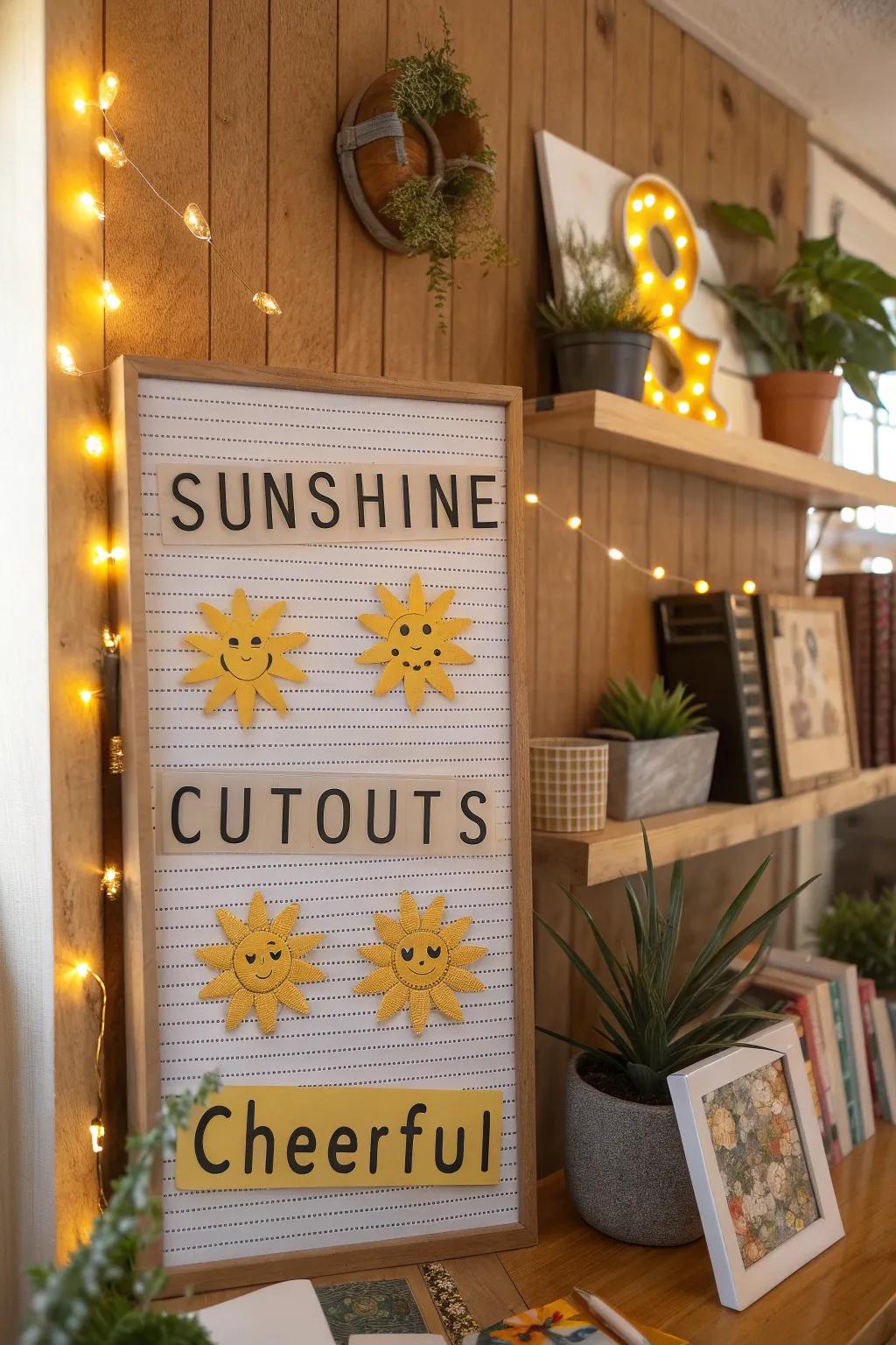 Allow the bright outlook to enter with an uplifting display.