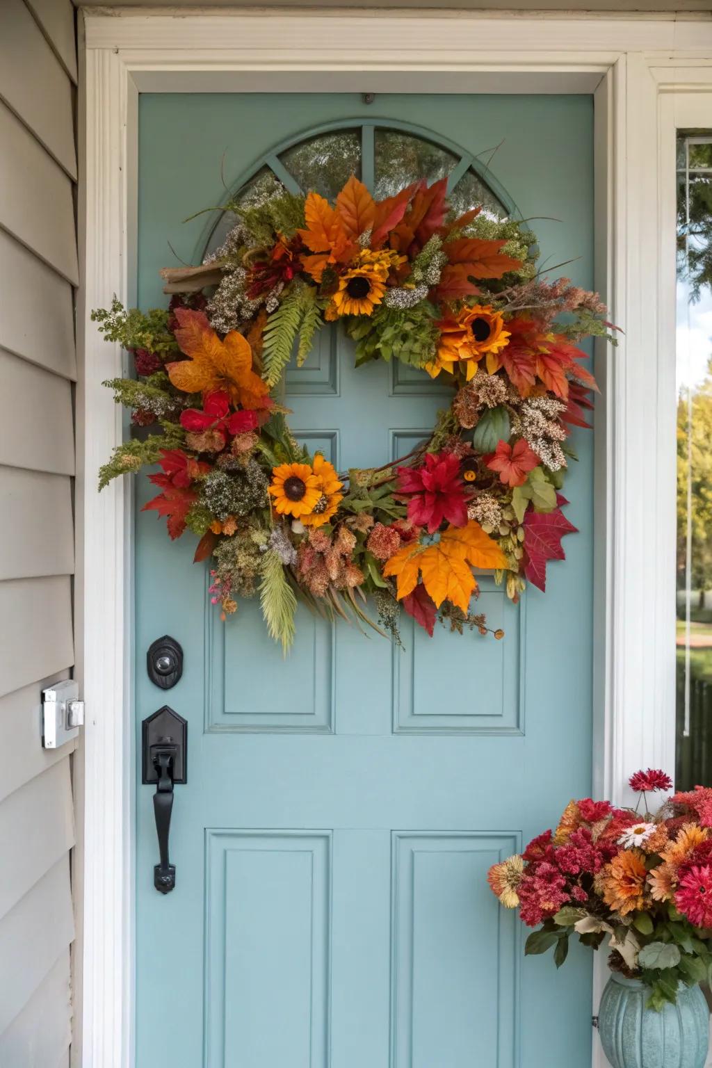 Greet the festive mood with a uniquely crafted garland.