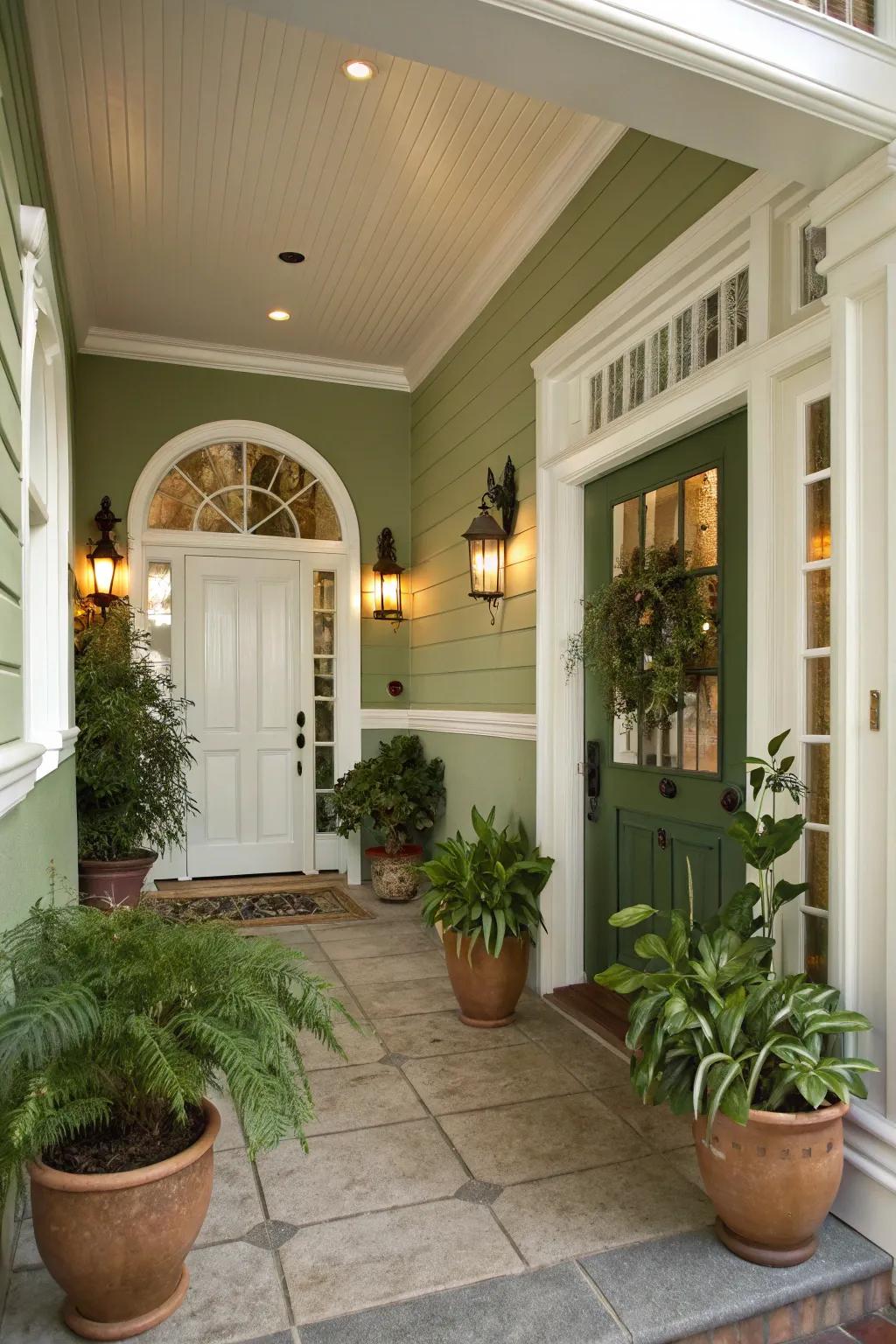 Invite nature indoors with soothing soft moss.