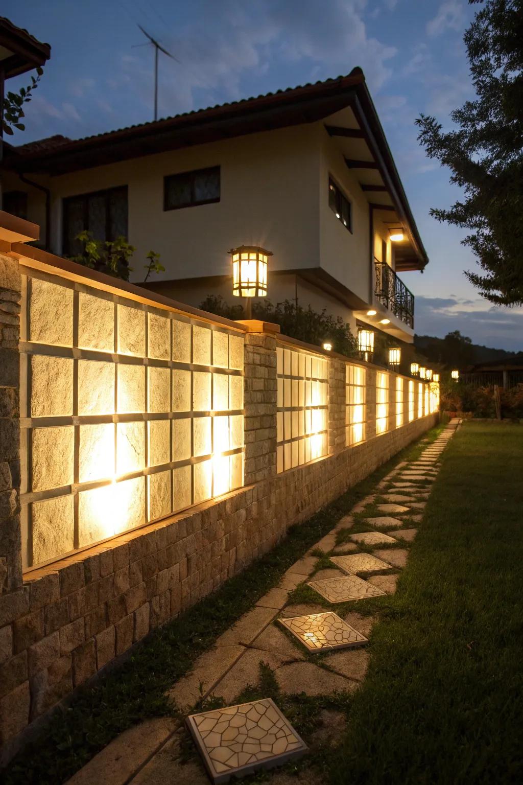 Illuminated cladding amplifies your exterior's drama at night.