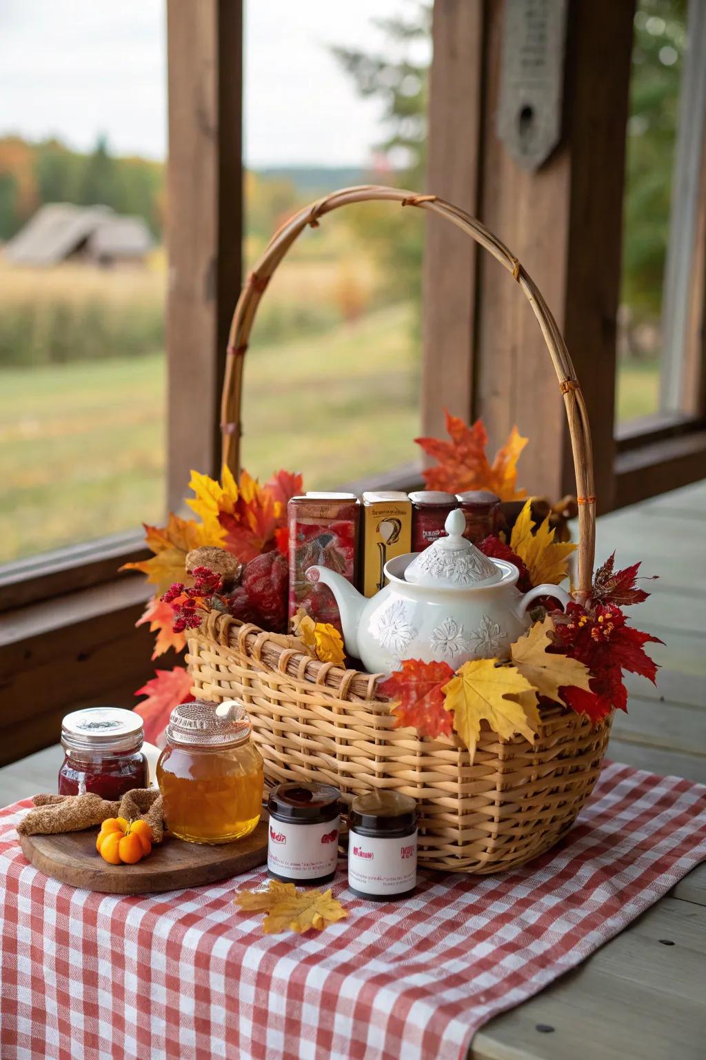 A delightful drink time event with autumn charm.