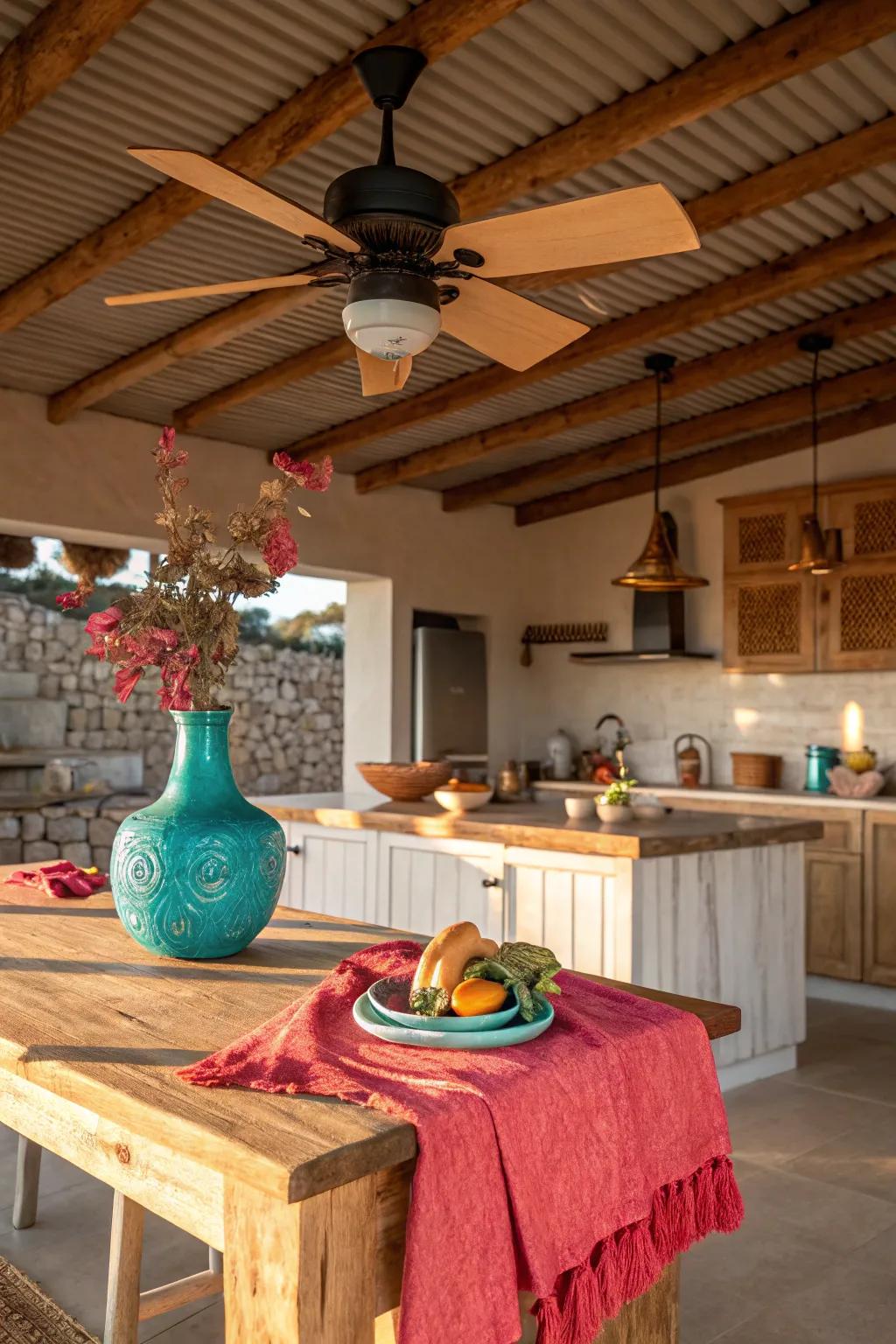 Bring comfort and country charm to your cooking area with exquisitely crafted wooden ventilators.