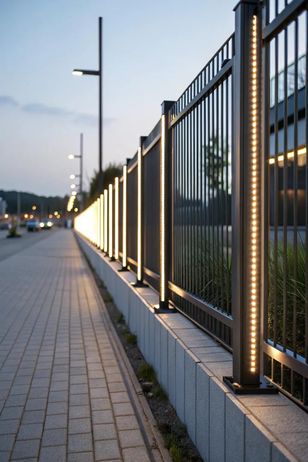 LED strips present a modern and energy-conscious lighting solution.