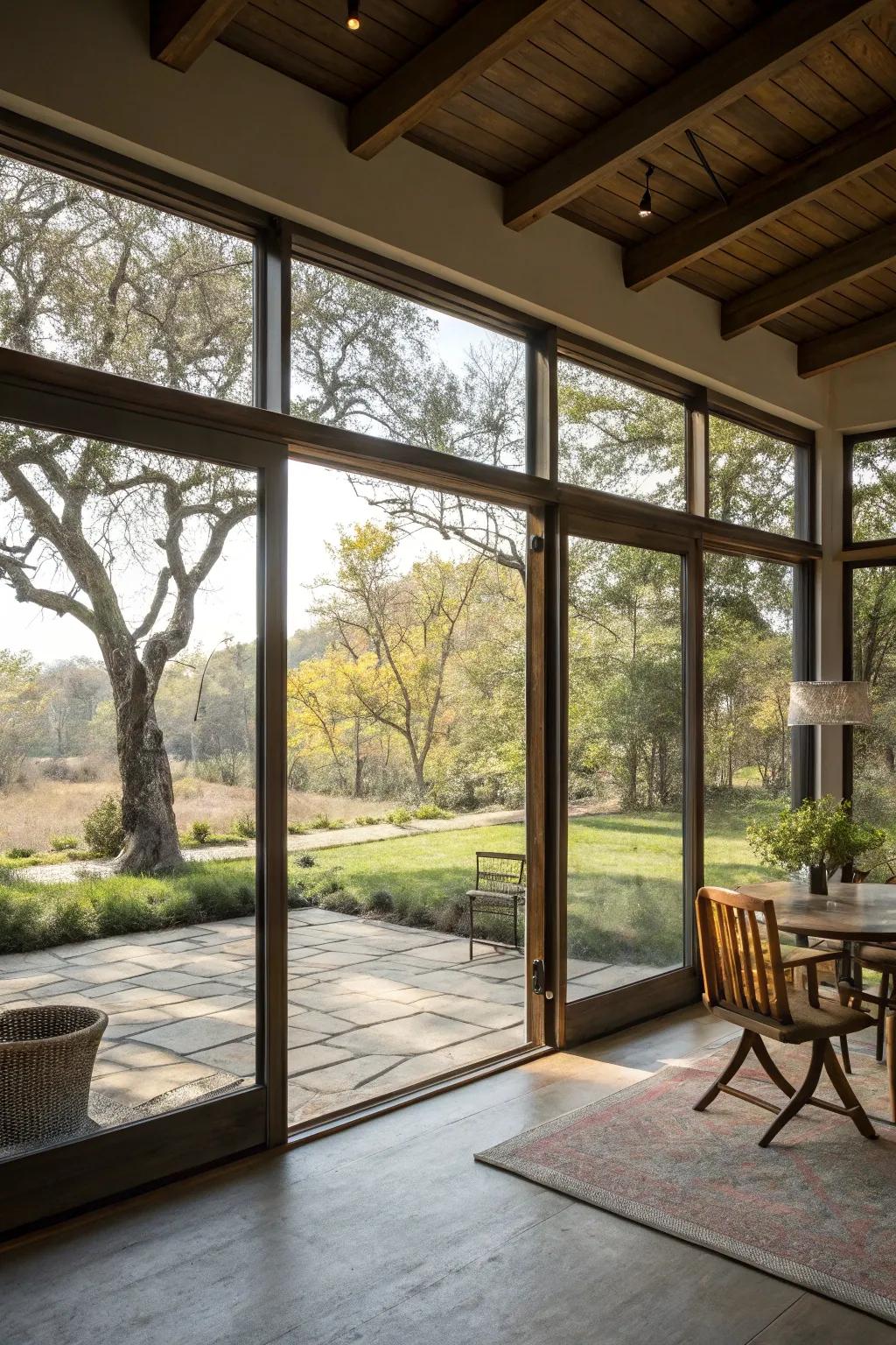 Open environments and natural light foster a seamless indoor-outdoor connection.