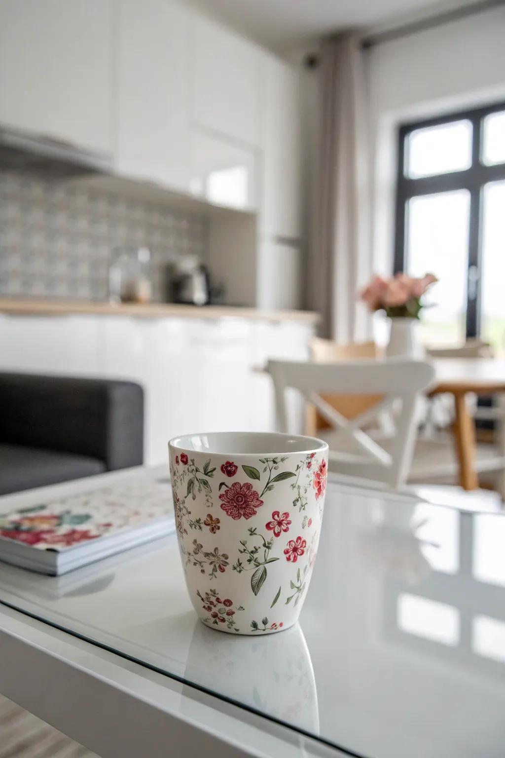 Simple yet elegant floral designs for a minimalist style.