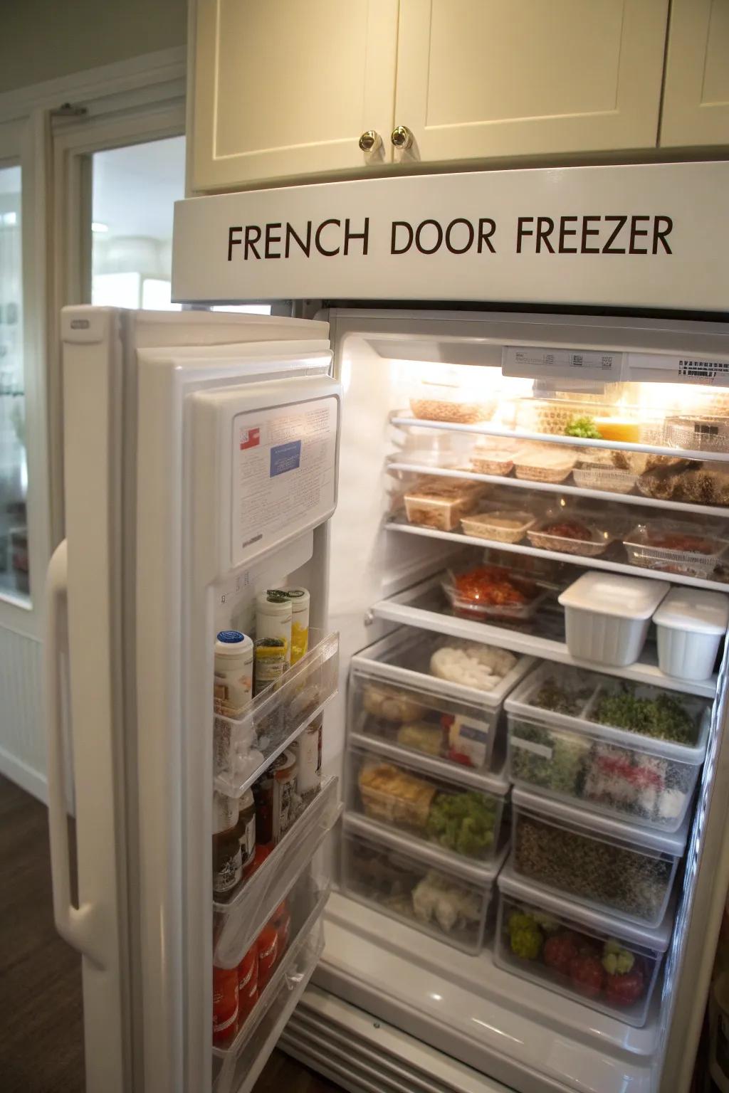 Zones make grouping similar items straightforward.