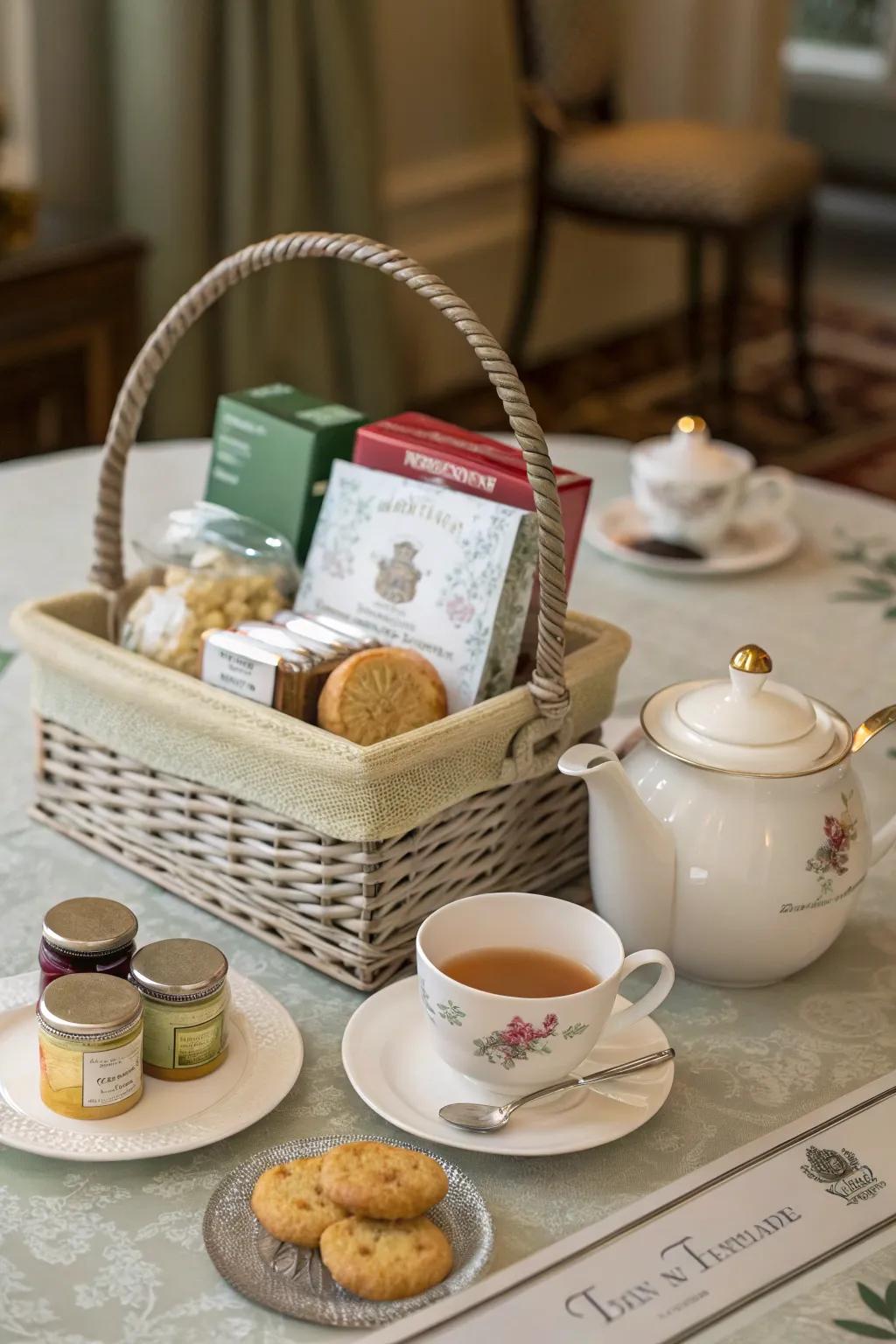 A tea selection for your mom.