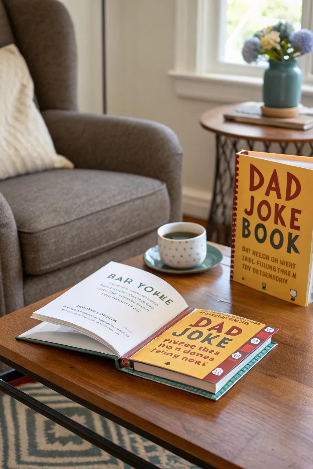 Bring laughter into the home with a collection of classic dad jokes.
