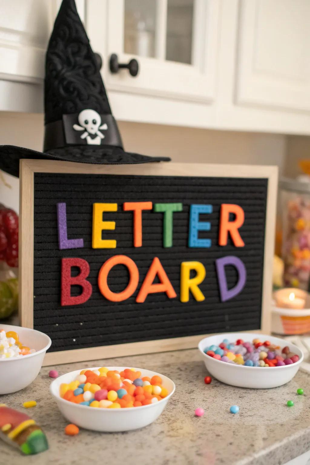 A bold declaration for candy enthusiasts.