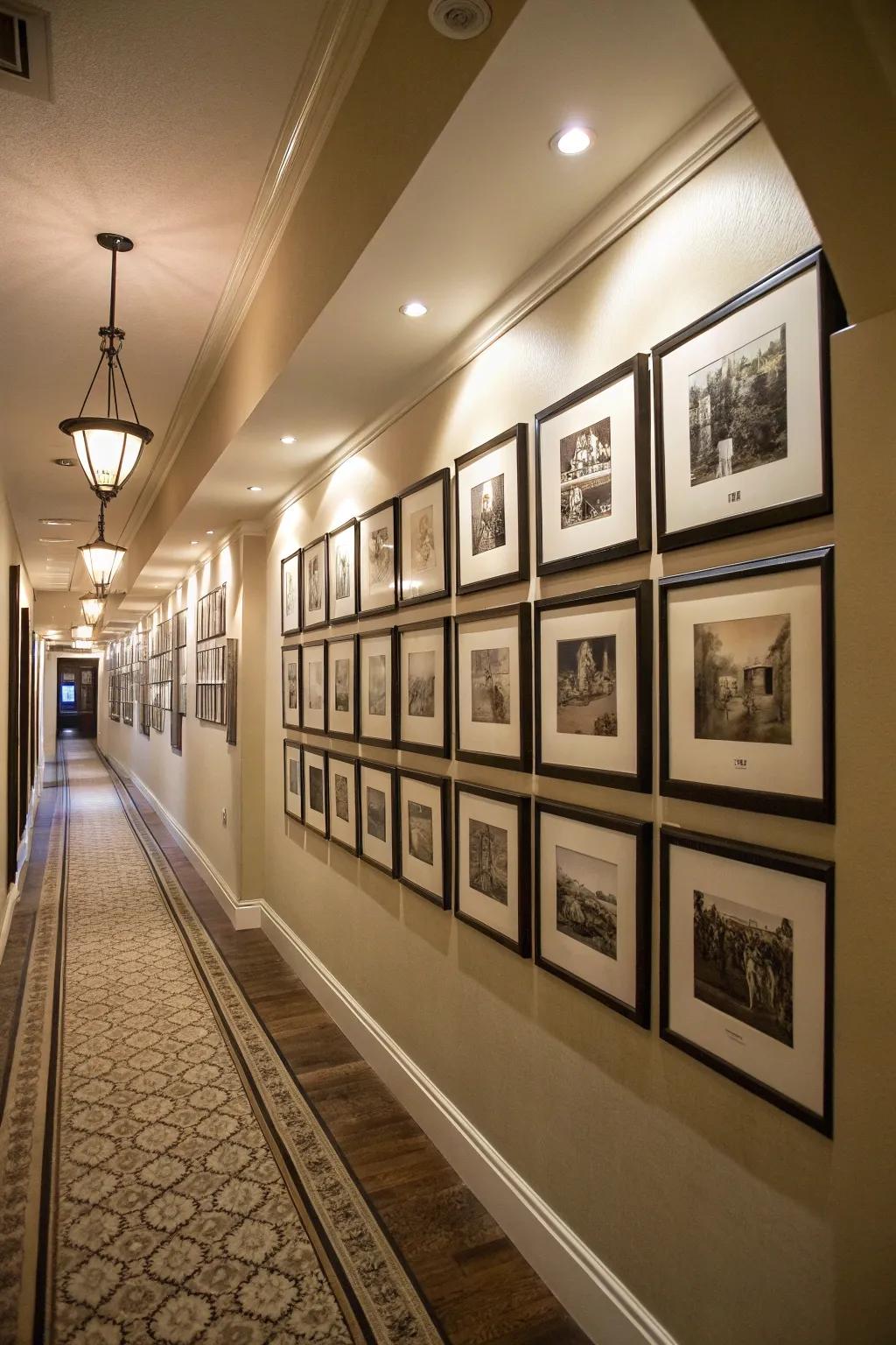 A monochrome style radiates enduring sophistication.