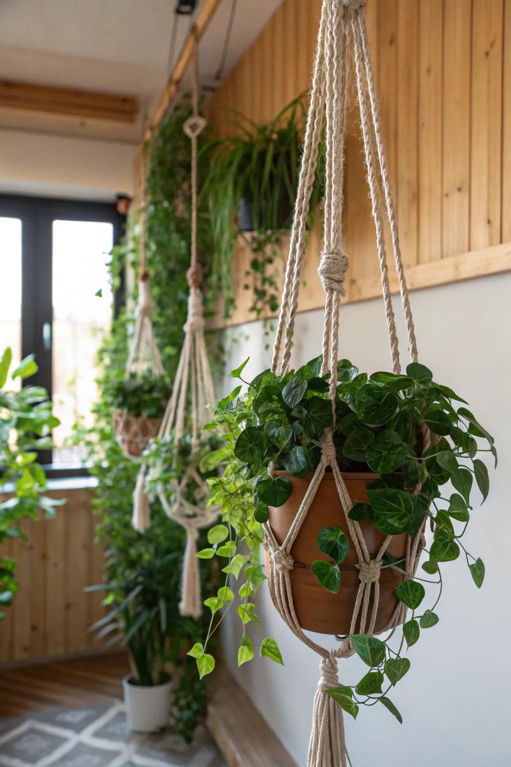 Create a striking focal point with clustered arrangements.