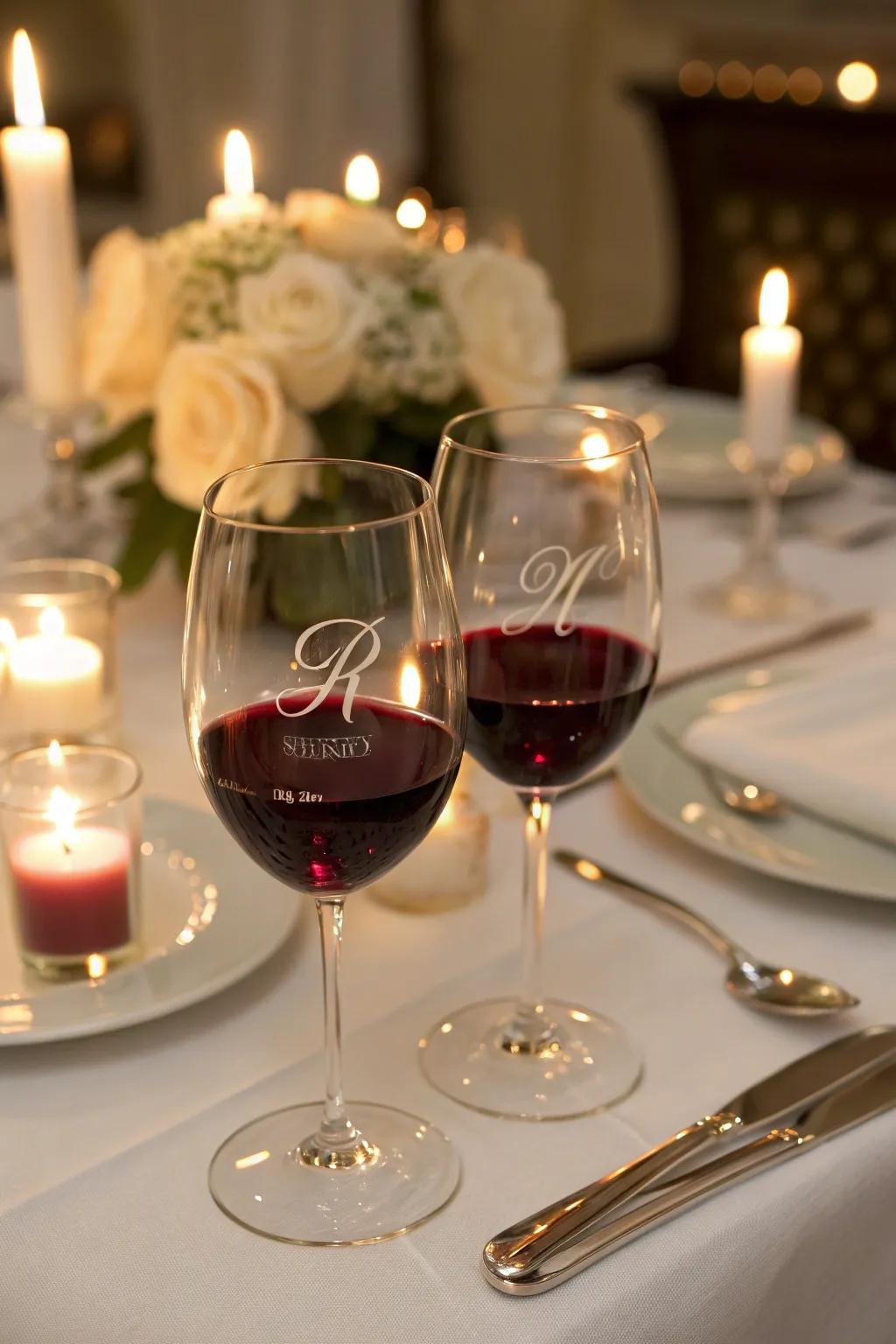 Bespoke drinkware adds a personal touch to every celebration.
