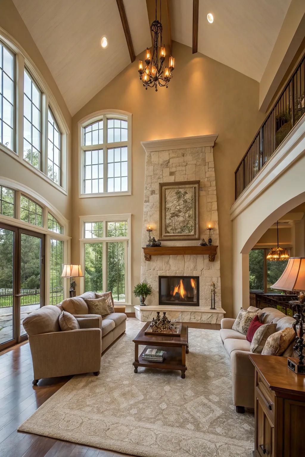Enhance space with a breezy, open layout.