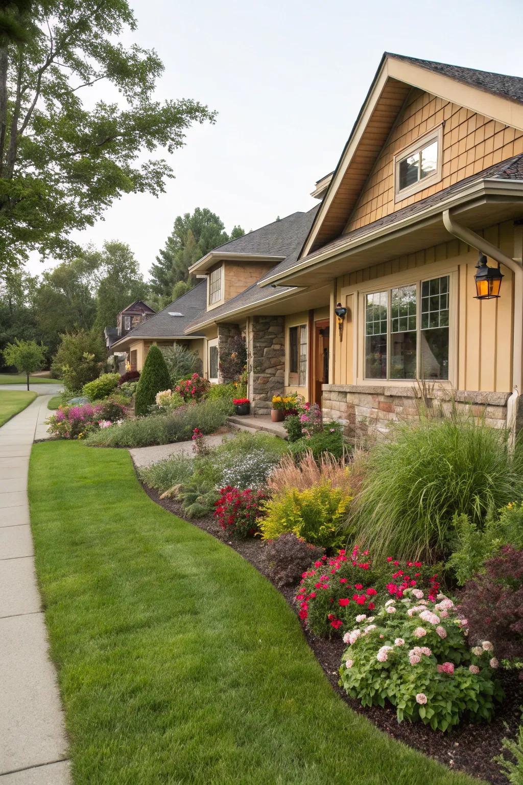 Native plants create a welcoming and eco-friendly garden.
