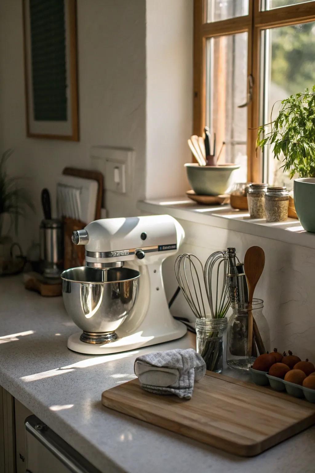 Functionality combined with stylish displays.