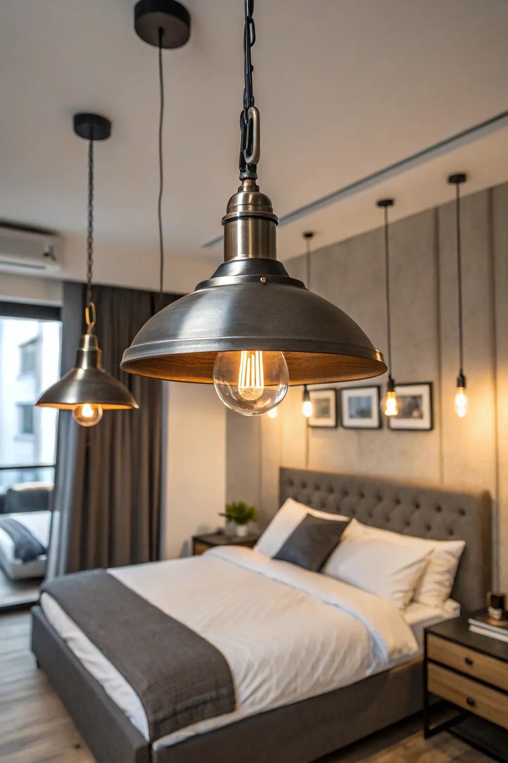 Industrial lighting solutions introduce character and control over the atmosphere.