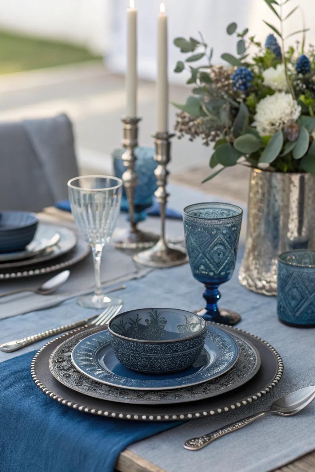 A shadowy and moody color scheme improves depth and masculinity.