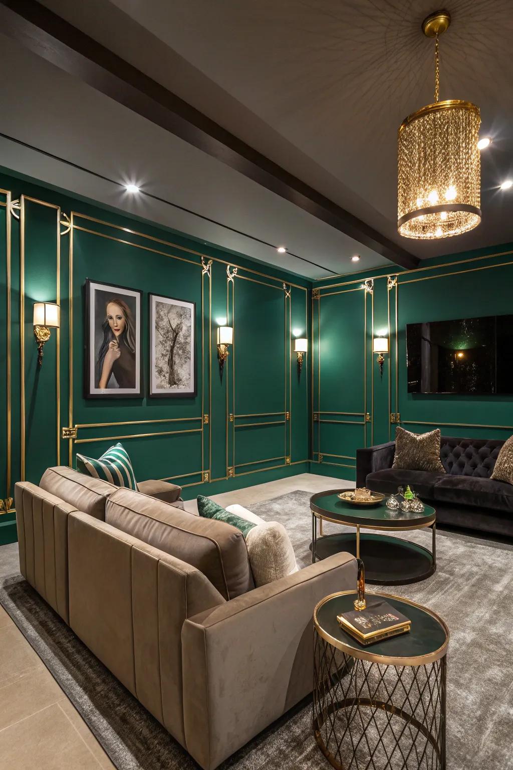 Verdant creates a lush, opulent ambiance.