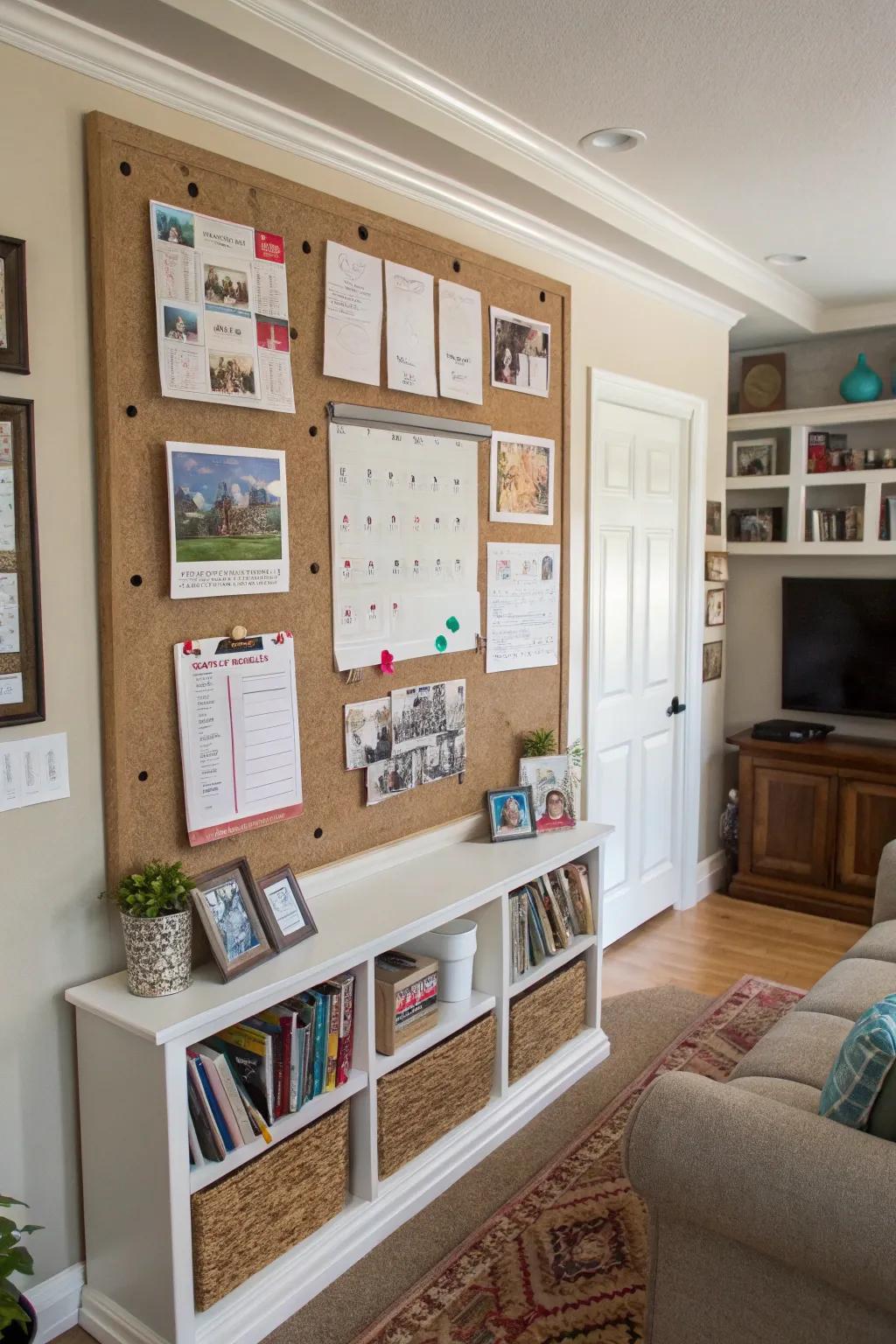 Combination boards meet all your organizing needs in one fashionable frame.