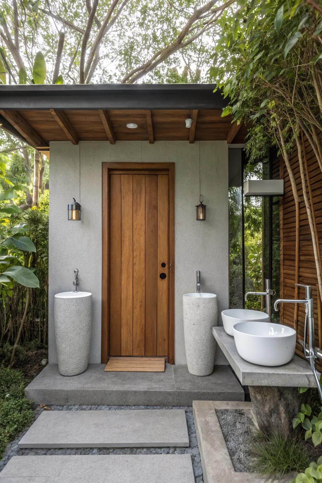 Simplicity in design amplifies the natural beauty.