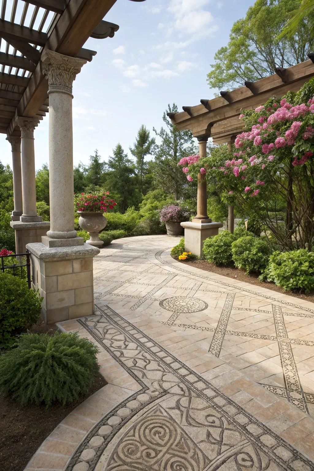 Pavers enhance your patio with practicality and beauty.