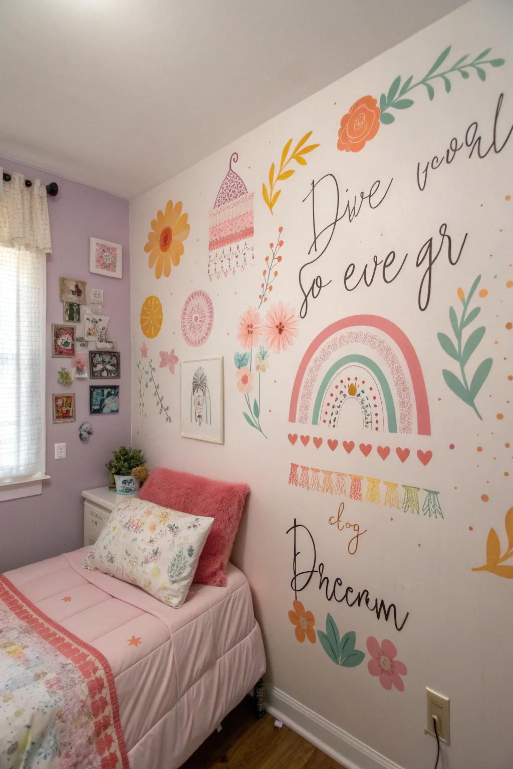 Make your space your own with easy-to-remove wall art.
