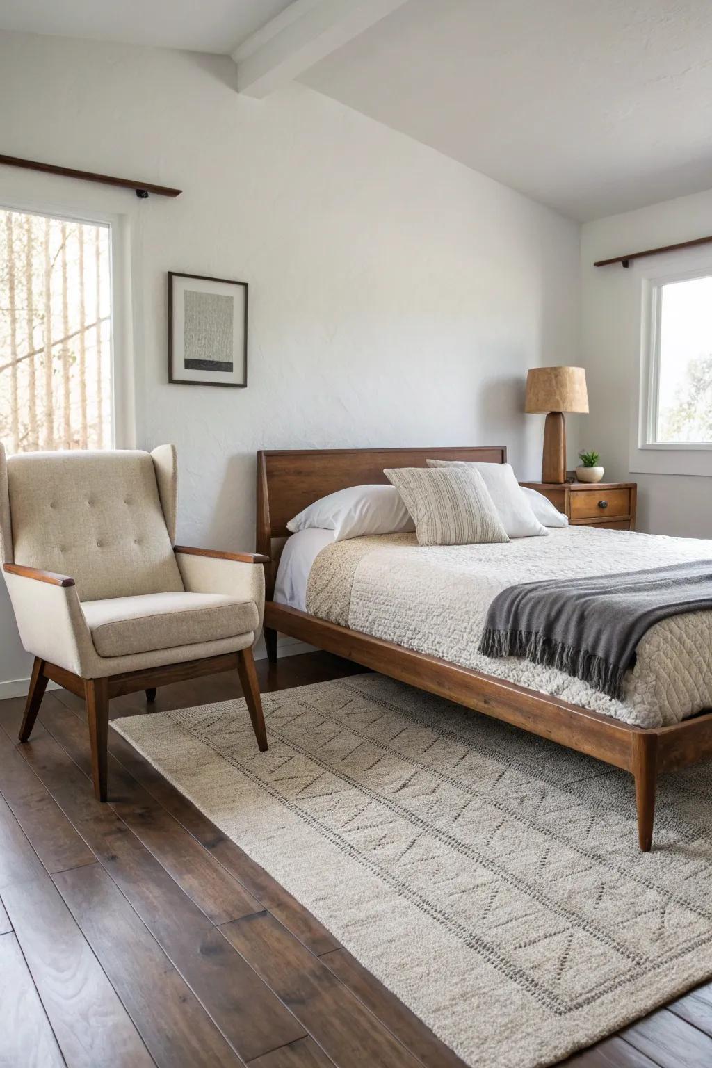 Era inspired furniture marries retro and modern.