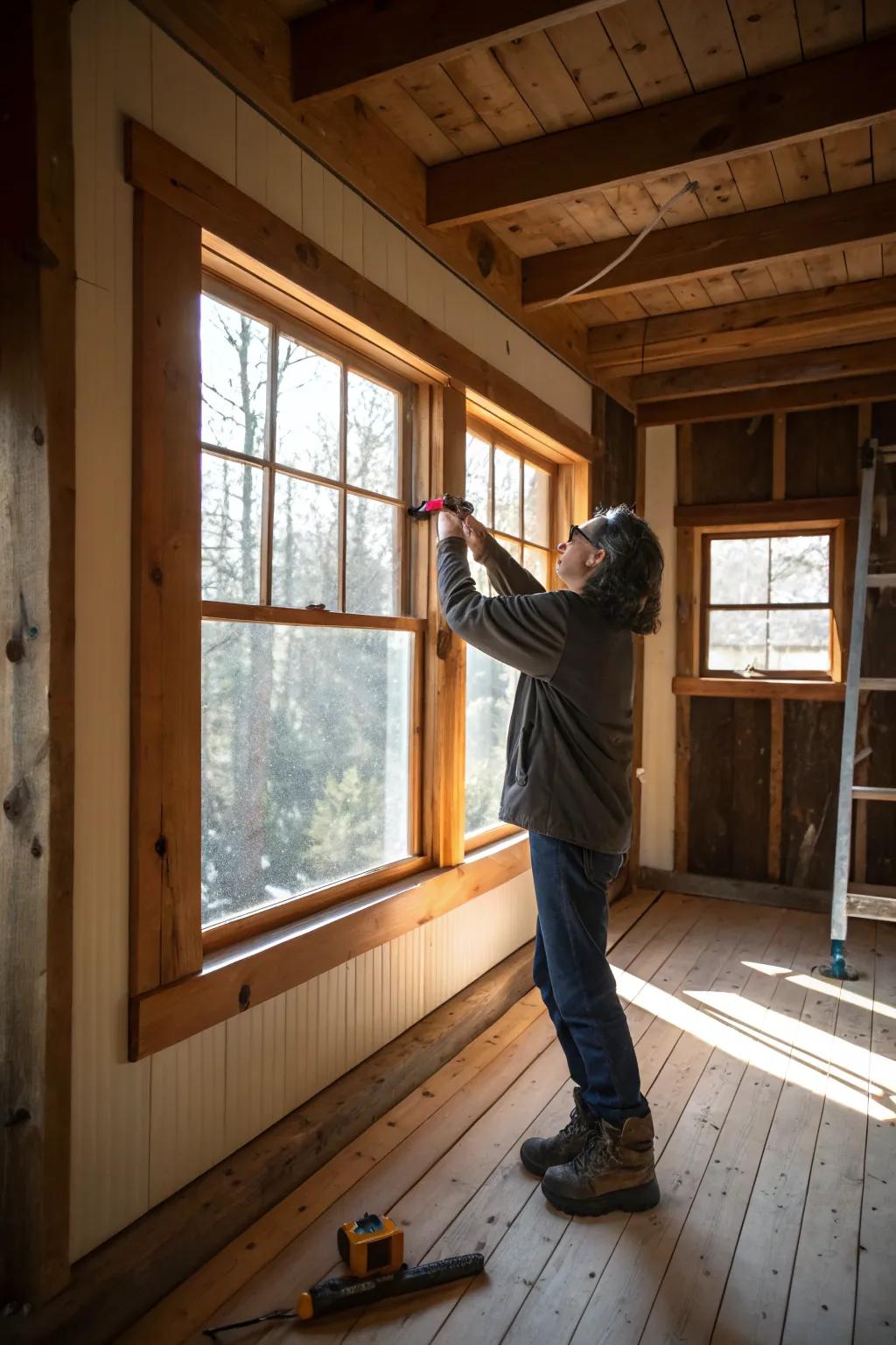 DIY wood casings inject personal charm into your home.