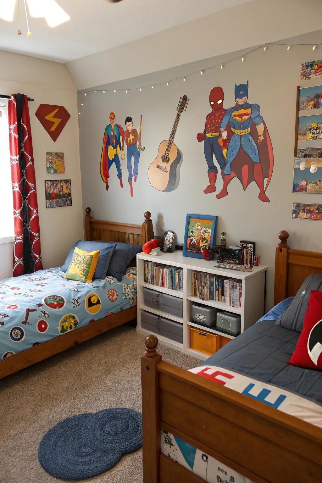 Custom details make each zone feel like a personal retreat.