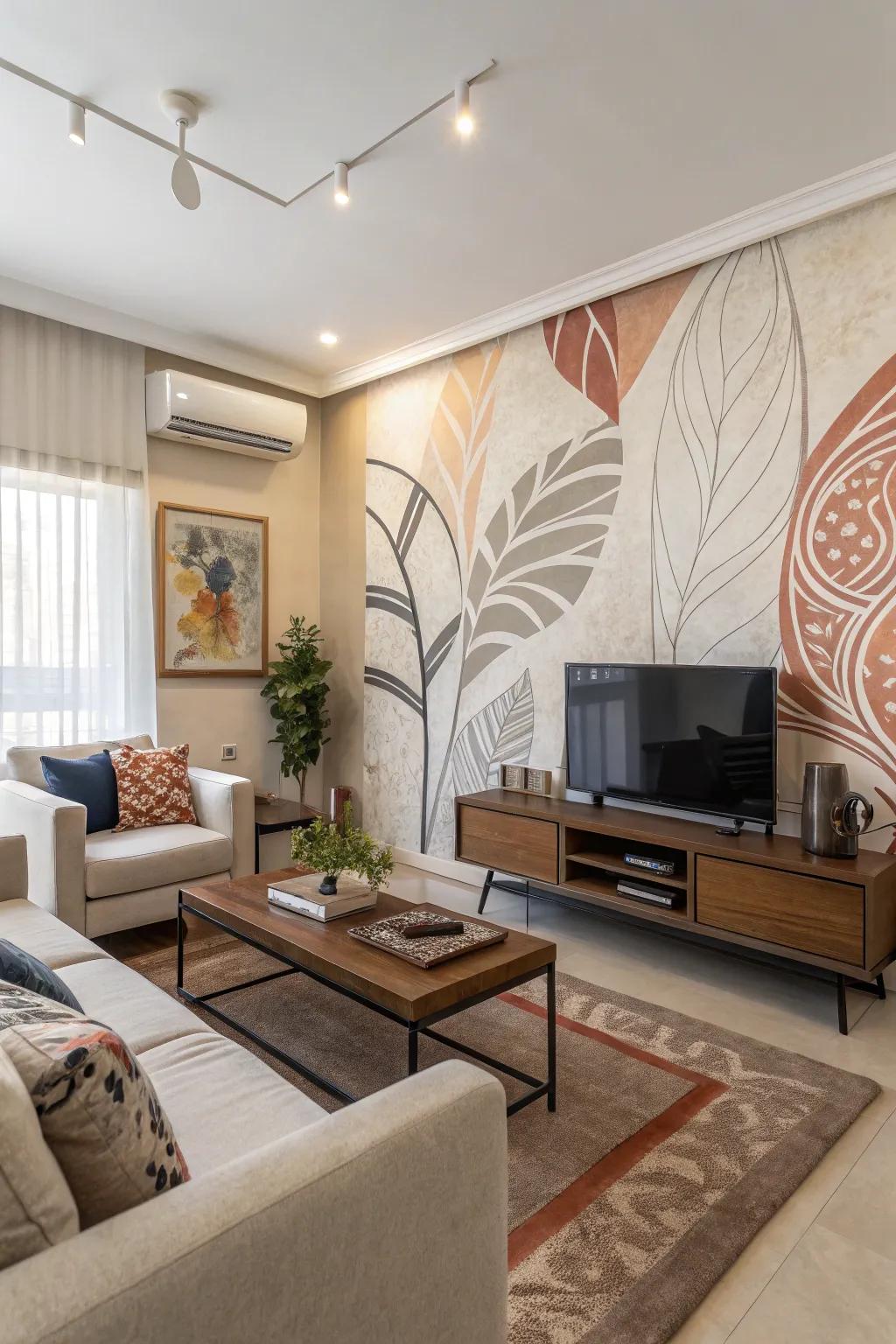 Communicate your style with creative wall artwork.