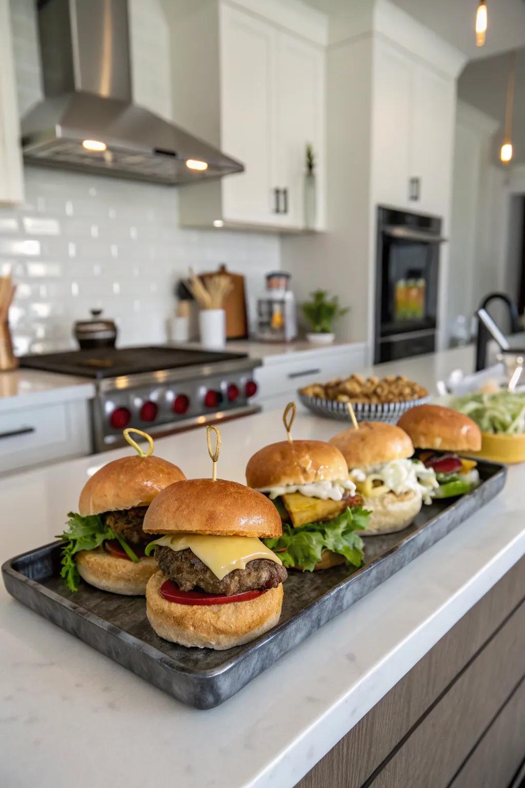 A personalized mini slider bar that's both enjoyable and scrumptious.