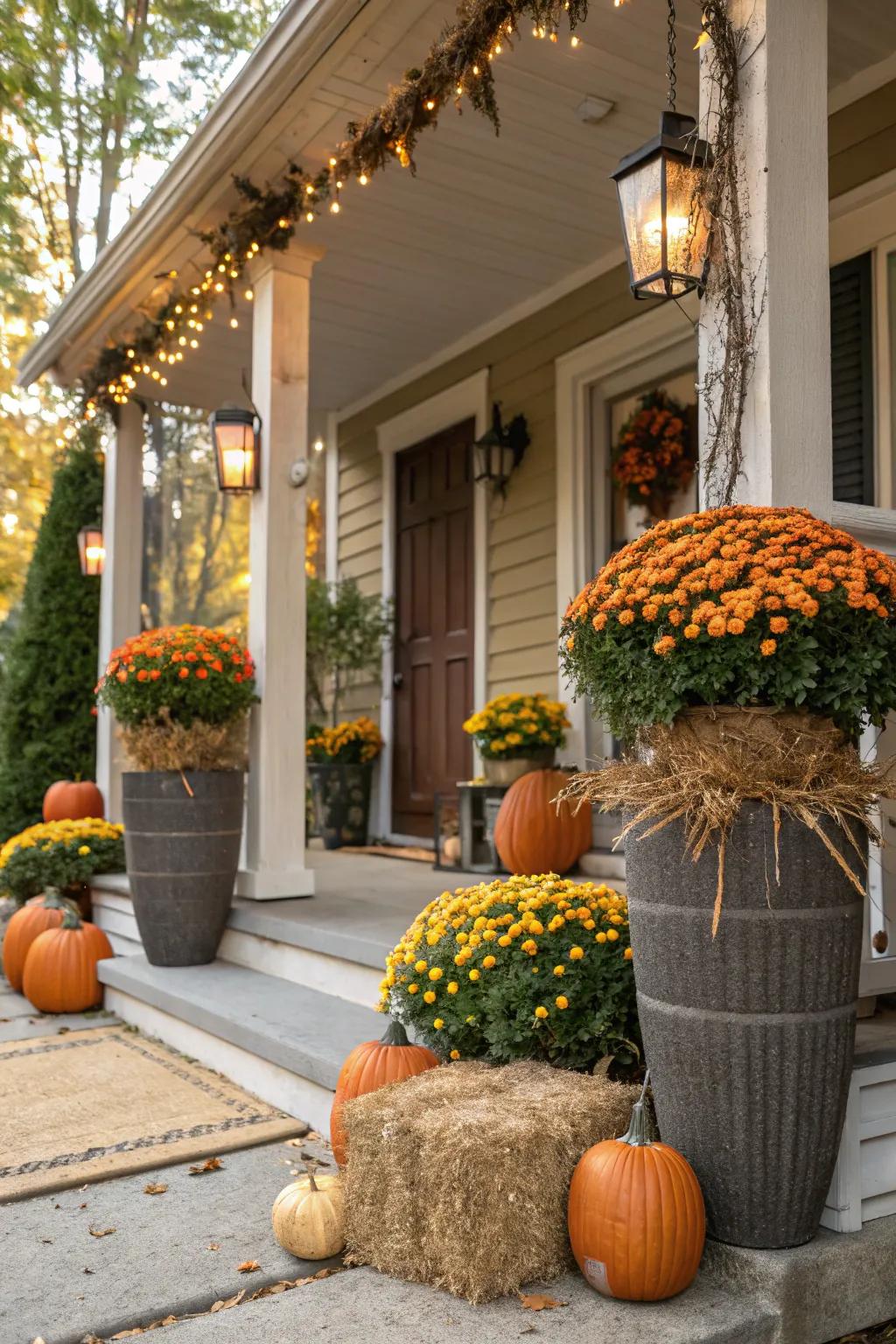 Seasonal changes keep your porch engaging and welcoming.
