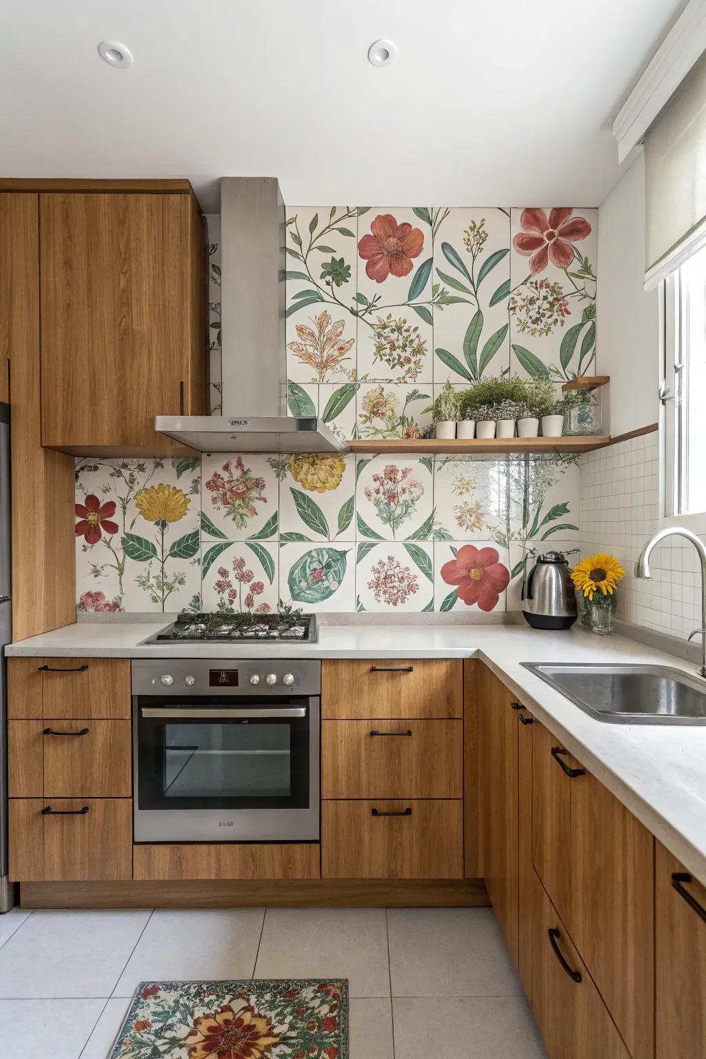 Bring the natural world indoors using nature-inspired patterns.