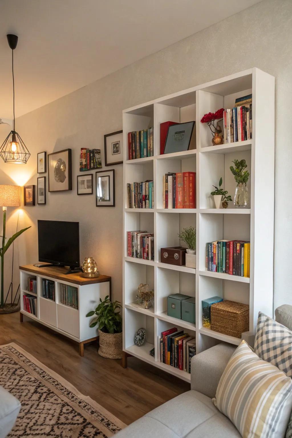 Chic storage for your living room must-haves.