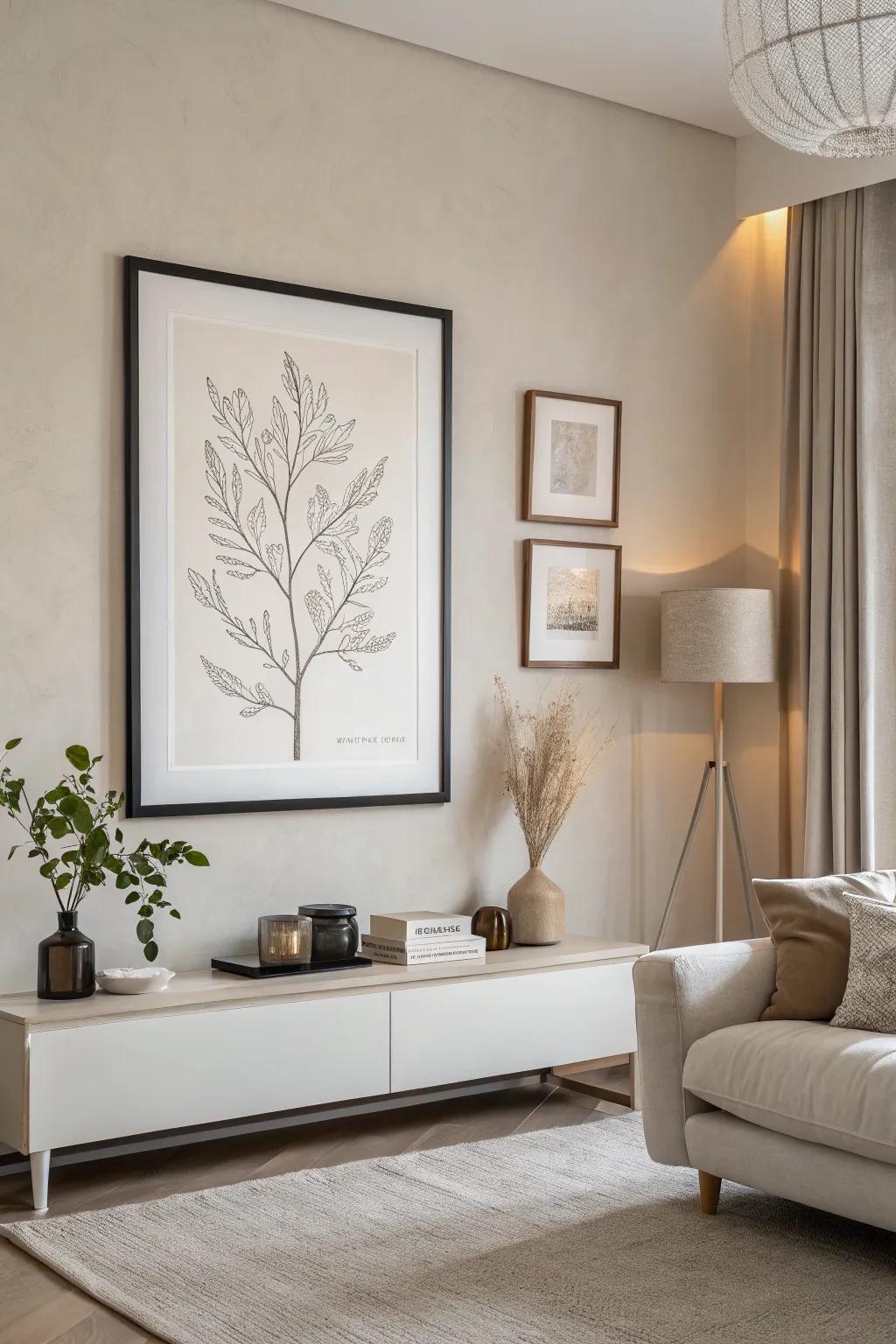 Understated designs lend a touch of quiet elegance.