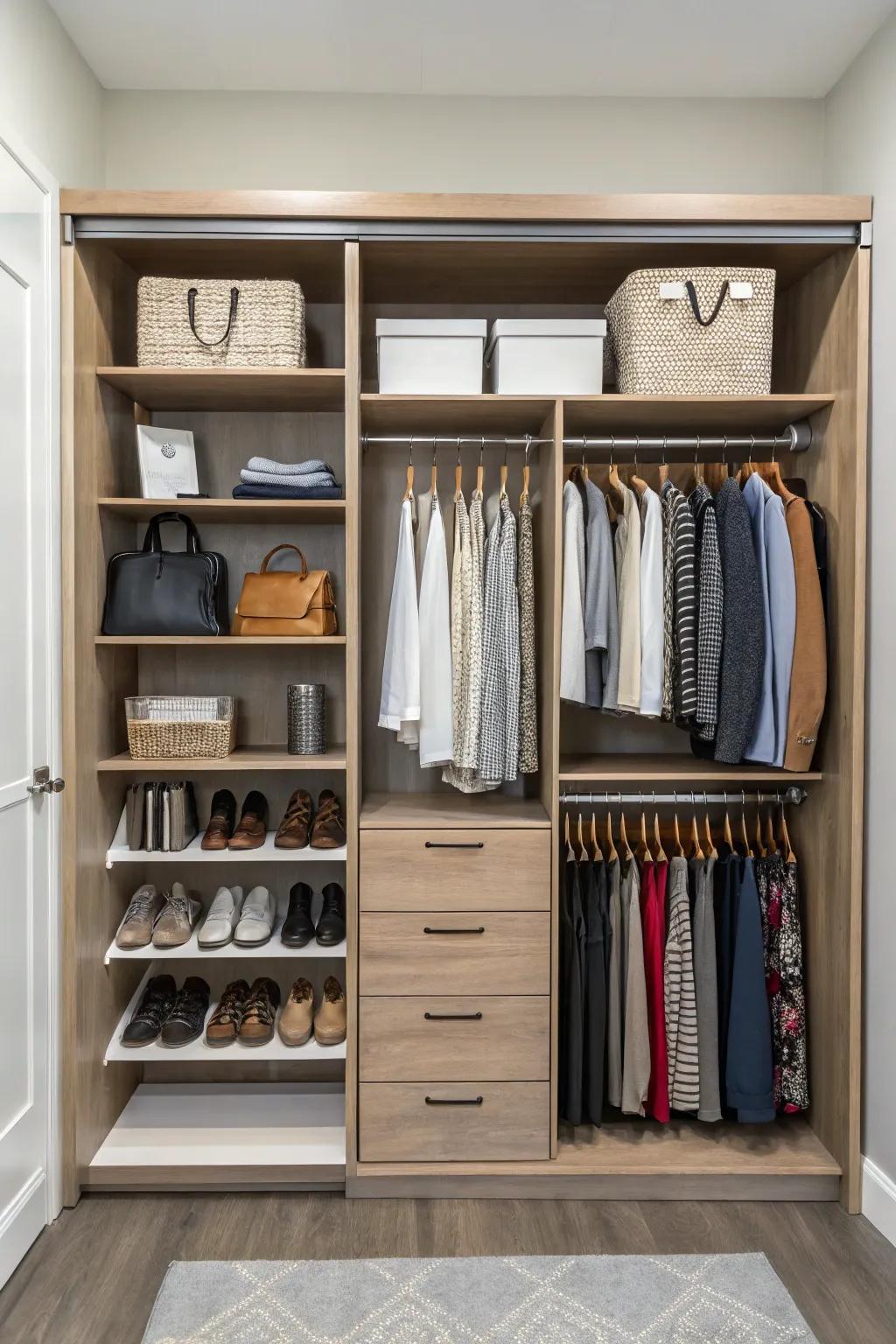 Custom layouts adapt to your storage needs, maximizing efficiency.