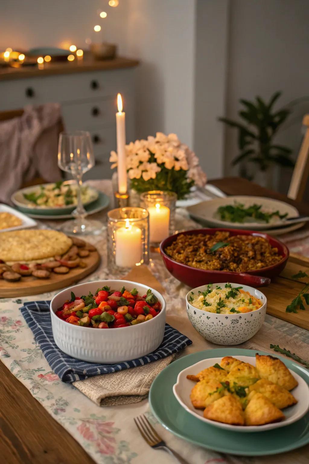 A comforting, home-cooked meal to welcome loved ones.