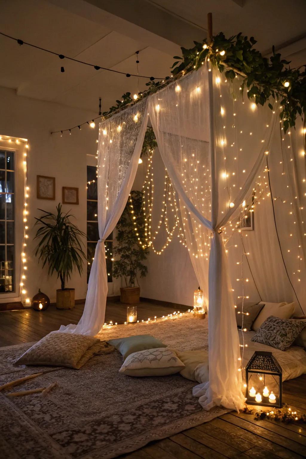 Miniature lights bring an element of enchantment to any space.