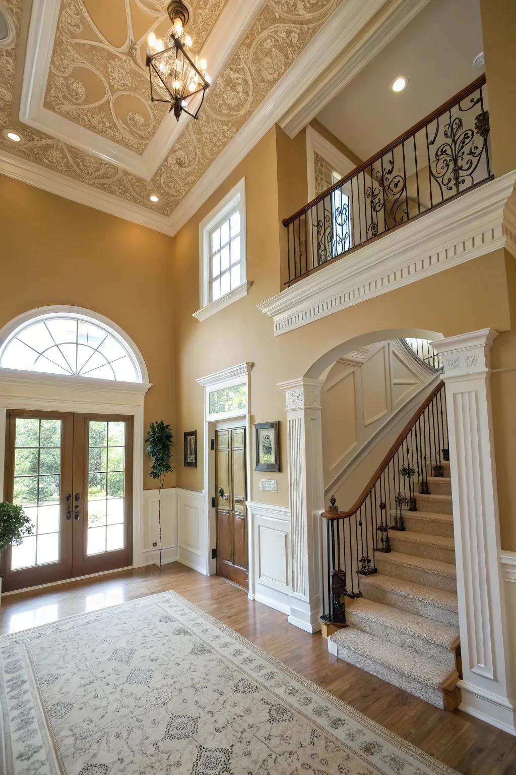 Warm, neutral colors offer a timeless and welcoming feel.