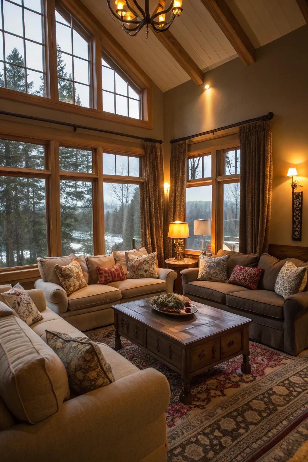 A pleasant spot perfect for intimate gatherings.